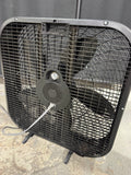 Holmes Black 3-Speed Box Fan (WORKS)