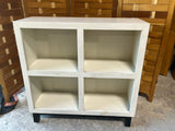 Petite Bookcase with Black Painted Legs/Feet