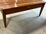 Henkel Harris Solid Cherry Coffee Table with Drawer