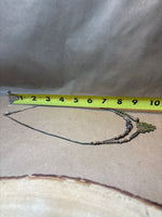 Necklace with Silver & Stone Beads
