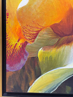 Atrium Orchids IV Print on Canvas by Elizabeth Horning; Signed