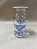 Sour Cream Vintage Glass Bottle