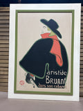 Bruant Dans Son Cabaret Art Board Poster