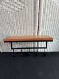 Wall Hanging Shelf With 5 Hooks