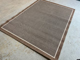 Brown Indoor/Outdoor Carpet, 7'6" x 5'5"
