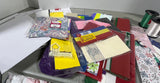 Gift Wrap Lot: Boxes, Tissue Paper, Wrapping Paper, Gift Tags, Ribbon
