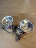 Benedict Silver Plate Creamer And Sugar