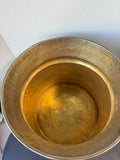 XL India Vintage Hammered Brass Planter