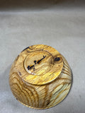 Handmade Wooden Trinket Bowl — Signed