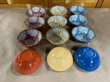 Red/Yellow/Blue Small Bowls, set of 12