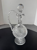 (H) Waterford Crystal Prestige Claret Decanter with Stopper PGA Monogram