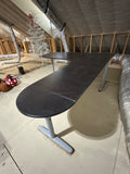 L-Shaped Desk with Rounded Edges, Assembly Required