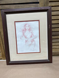 “Hot Pants” Lithograph Sketch Print By Connie King - Signed