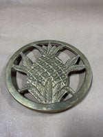 Pineapple Brass Trivet