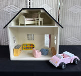 Pottery Barn Kids Raleigh Horse Stable Doll House with Some Furniture
