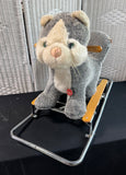 Trupa Italian Vintage Plush Cat Rolling & Rocking Toy