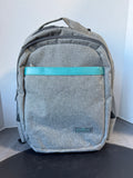 Emerald Waterways Grey Tweed Backpack (2 AVAILABLE—PRICED INDIVIDULLY AT $12 EACH)