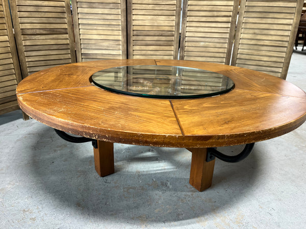 Ship's Wheel Coffee Table