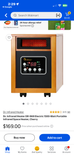 Dr. Infrared Heater 1500-Watt Portable Electric Heater
