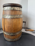 Hand Crank Vintage Wooden Butter Churn Barrel