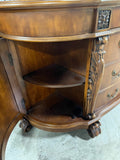 Foxcroft 2 Piece Lighted China Hutch, Cardboard Backing***HEAVY ITEM***READ DETAILS ON PICK UP POLICY***