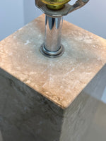 HEAVY Travertine Lamp (NO SHADE)