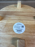 Round Rubberwood Footed Serve Stand - Hearth And Hand