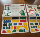 Lego Window/Wall Clings, 3 sheets