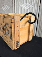 (B) Vintage Military Demolition Materials Wooden Crate