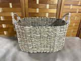 Natural Water Hyacinth Style Basket