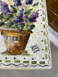 Petite Painted Bench, Signed