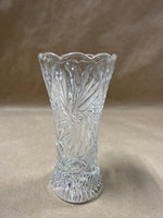 Clear Glass Flower Vase