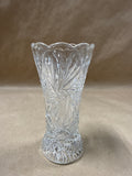 Clear Glass Flower Vase