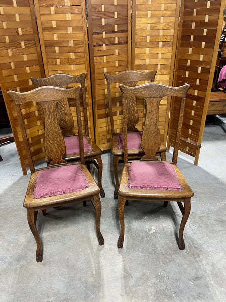 Set of 4 Vintage Dining Chairs