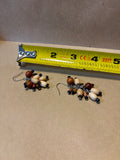 Wooden Beaded Earrings