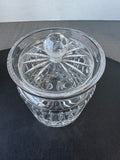 (A) Waterford Crystal Maeve Lidded Biscuit Barrel