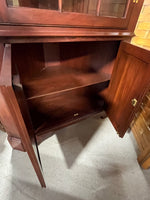 Henkel Harris Lighted Corner Cabinet*** HEAVY ITEM***