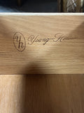 Young Hinkle Charter Oak Solid Oak Cabinet