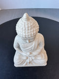 Textured Ceramic Sitting Buddha