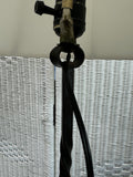 WEND Stamped Cast Iron Barley Twist Floor Lamp (WORKS)