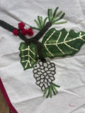 Holly Branch Tree Skirt