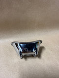 UMBRA  Silver Chrome Footed Bathtub (D)