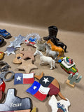 Lot Of Miniature Texas Figurines