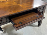 Wells Universal Desk A, with plugs/charging ports***HEAVY ITEM***READ DETAILS ON PICK UP POLICY***