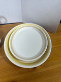 Franciscan Earthenware Hacienda Gold Dish Set, 60 pc