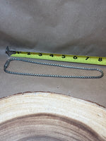Silver Tone Choker with Magnetic Clasp