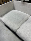 Crate & Barrel Mid Century Style Sofa Set with Chaise Lounge, 3 pc