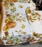 Williams Sonoma Heirloom Pumpkin Rectangular Tablecloth