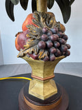 Oriental Accent Fruit Topiary Table Lamp (WORKS)