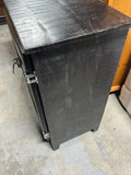 "Juniper Iron Works" Ice Box Style Cabinet, by Bernack S.A. Painels E. Serrados, Brazil***HEAVY ITEM***READ DETAILS ON PICK UP POLICY***